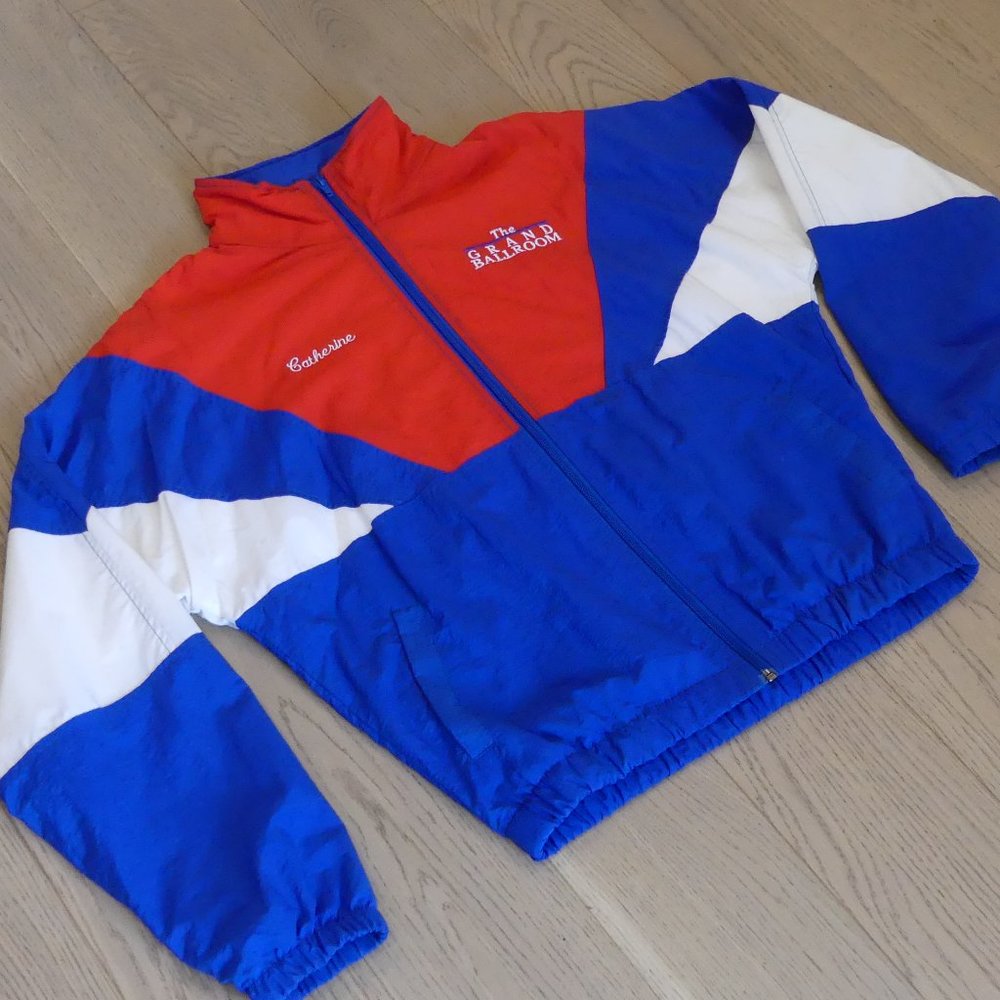 The Grand Ballroom Catherine Red/White/Blue XSmall Tracksuit Jacket - Picture 5 of 8